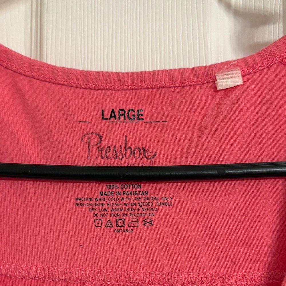 Pressbox Bold Pink Tank Top - Picture 2 of 3